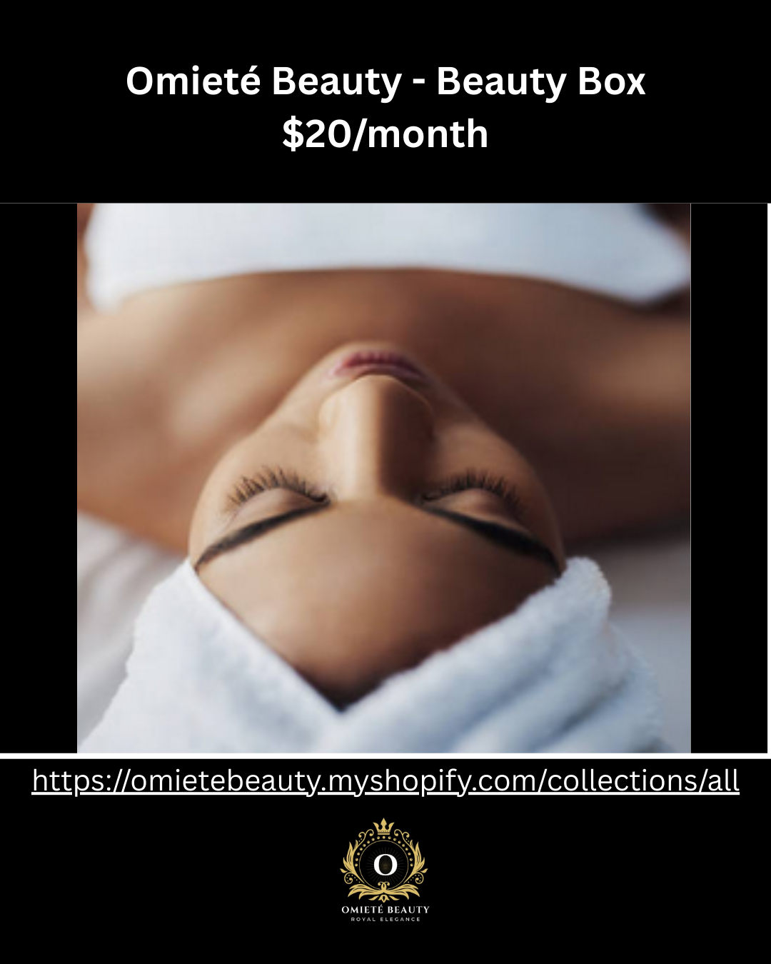 Omieté Beauty - Beauty Box $25/month